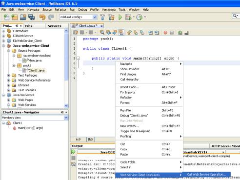 Java Client file
